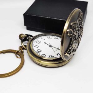 Happy Potter Vintage Clock Keyring -